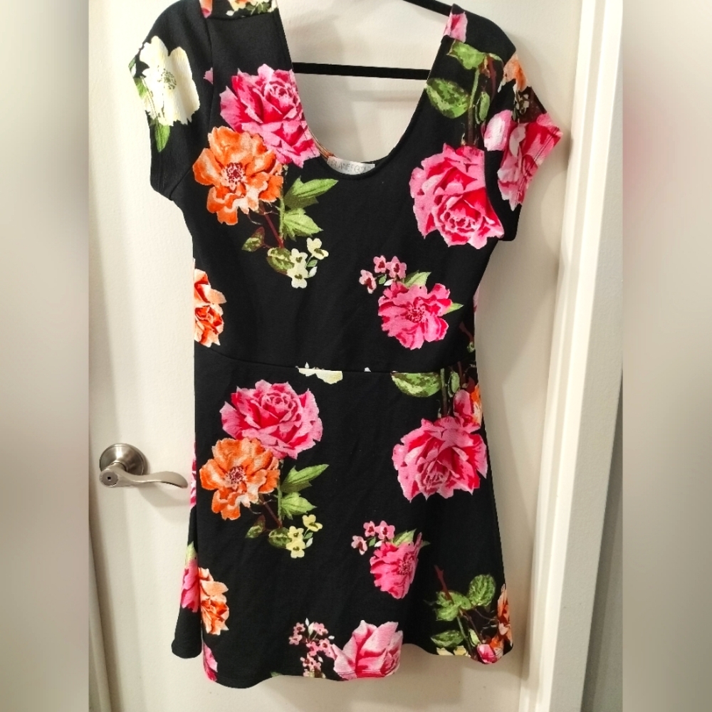 Planet Gold Floral Sundress